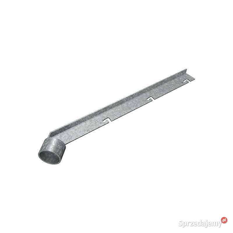 Wysięgnik ukośny z nasadką okrągłą 40x18x3 mm zachodniopomorskie