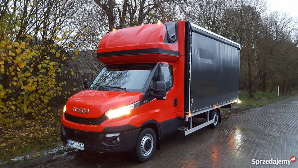 wynajem busa do 35 t plandeka Gdynia