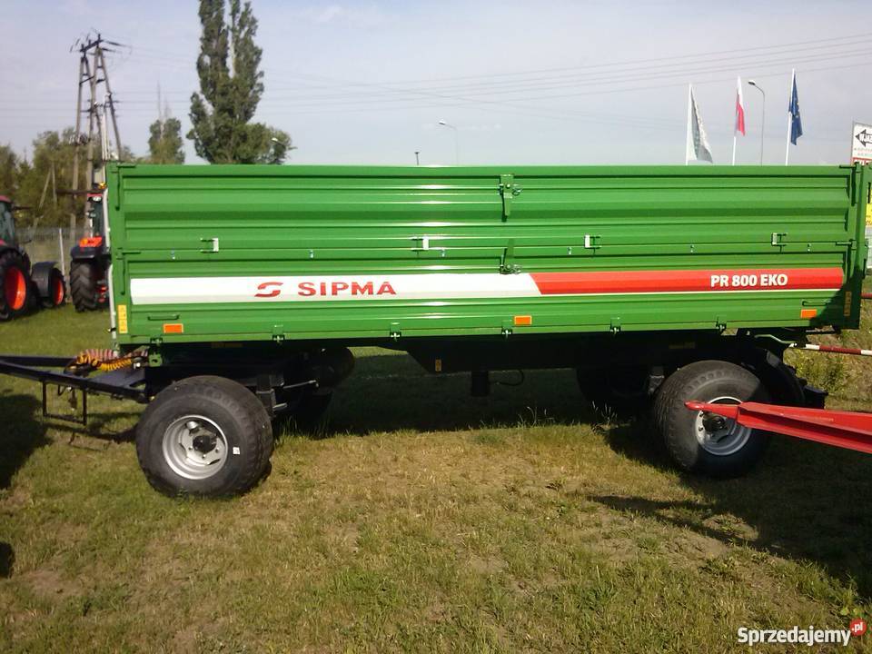 Przyczepa dwuosiowa PR 800 Eko sprzedam