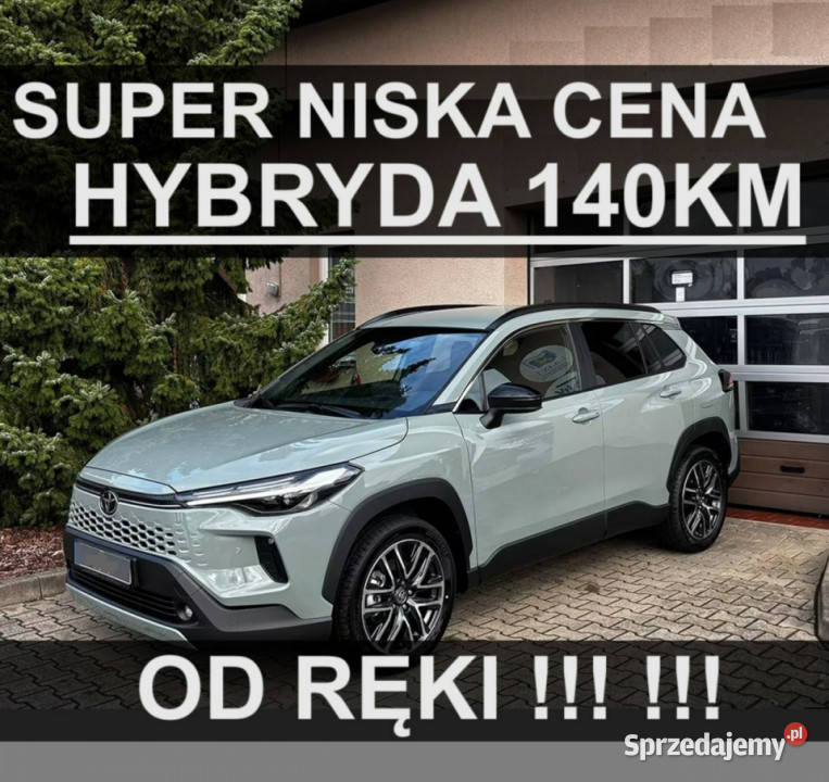 Toyota Corolla Cross 140 Hybryda Style Kamera nawigacja Szczecinek sprzedam