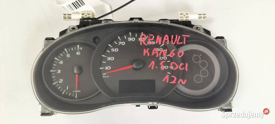LICZNIK ZEGAR RENAULT KANGOO 248101769R osobowe kujawsko-pomorskie