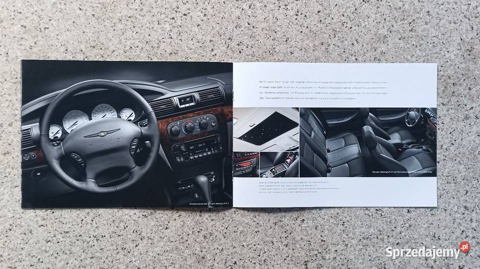 CHRYSLER Sebring Prospekt Bytom