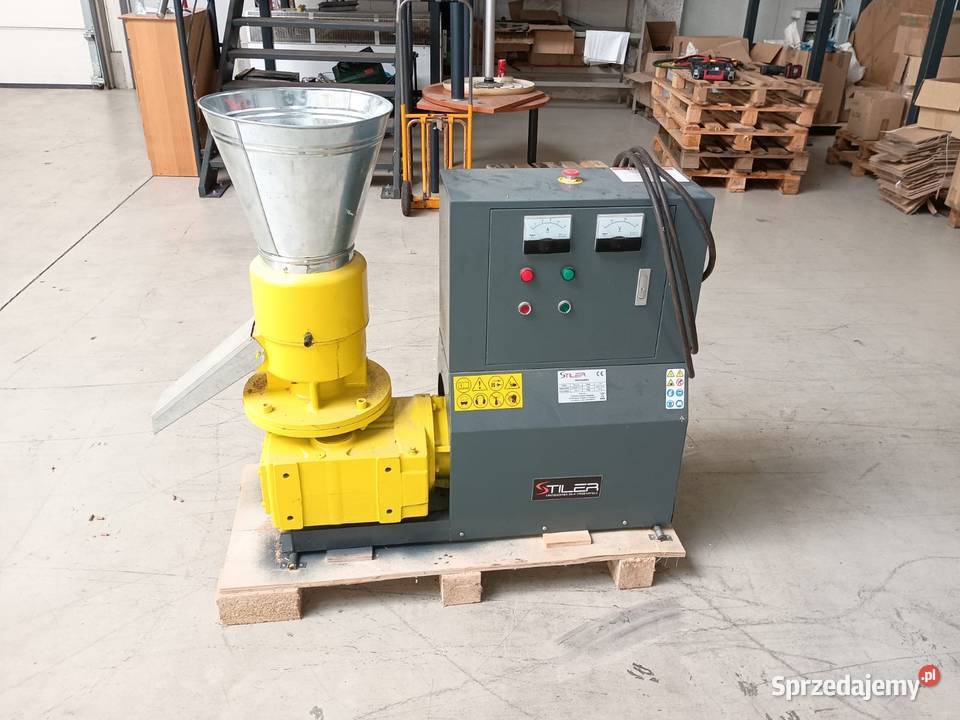Peleciarka trójrolkowa STILER maszyna do Produkcja Kamień Pomorski