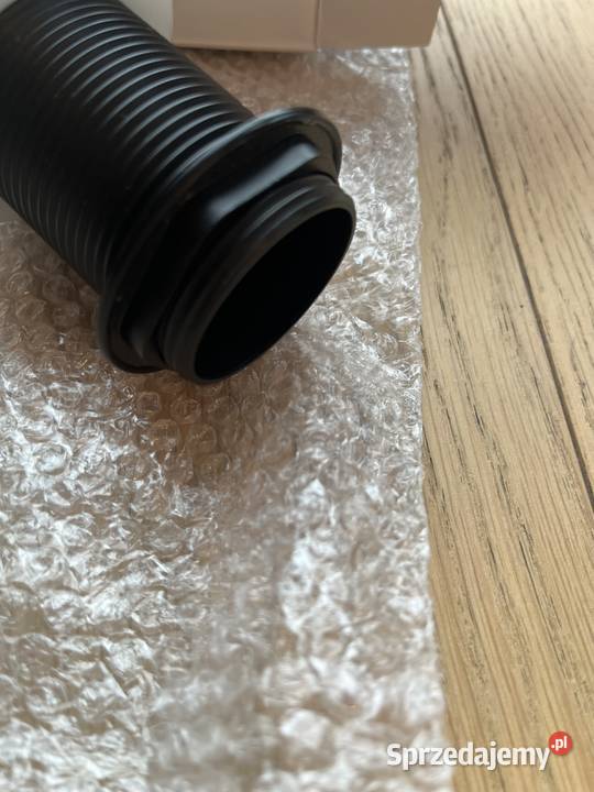 Syfon umywalkowy Prina czarny mat Lubin