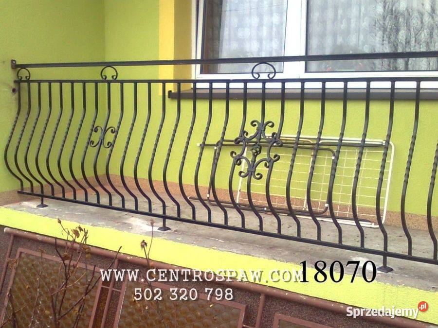 Balustrada kuta balkon taras Częstochowa