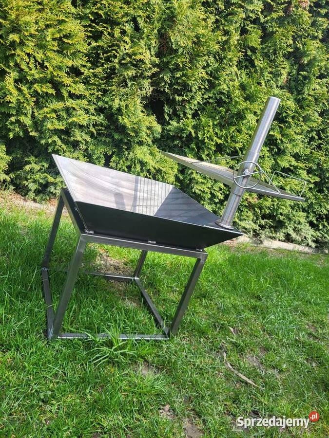 Grill 2w1 palenisko na ognisko nierdzewny ruszt Ruda Śląska