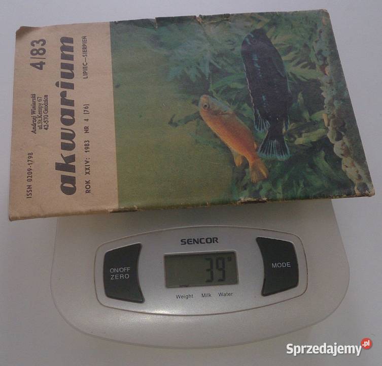 Akwarium 1983 4 76 Książka Rok wydania 1983 Czeladź sprzedam