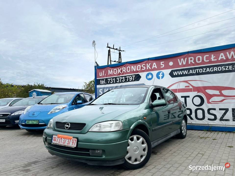 Opel Astra 16 BenzynaElektryka5 drzwi Zadbany Wrocław sprzedam