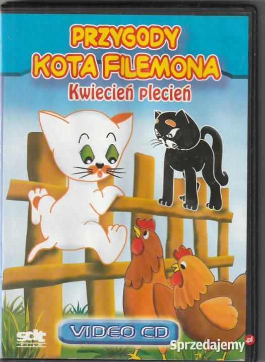 Film Przygody kota Filemona Kwiecień plecień VCD Pruszków