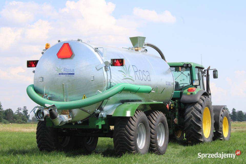 Wóz asenizacyjny 12000 litrów ROSA tandem
