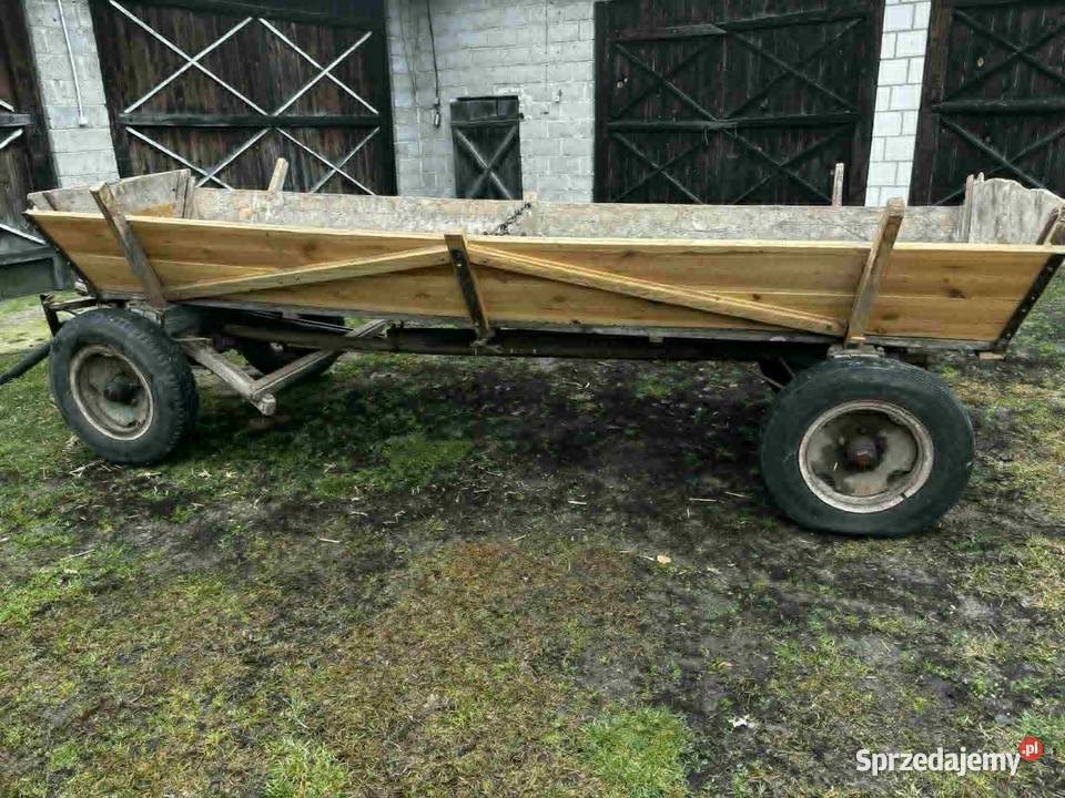 woz ciagnikowy rolniczy mazowieckie Zakrzówek-Wieś sprzedam