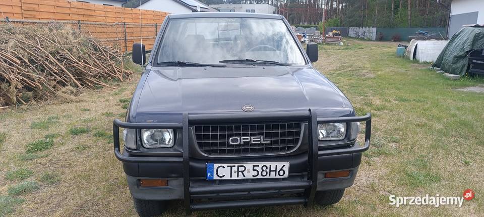 Opel Campo PickUp z niezawodnym silnikiem Isuzu Kopanino
