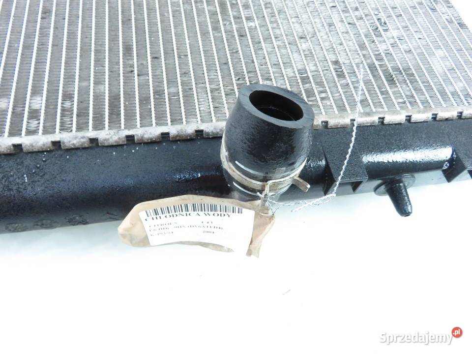 CHŁODNICA WODY CITROEN C4 I 16 HDi 9646577680