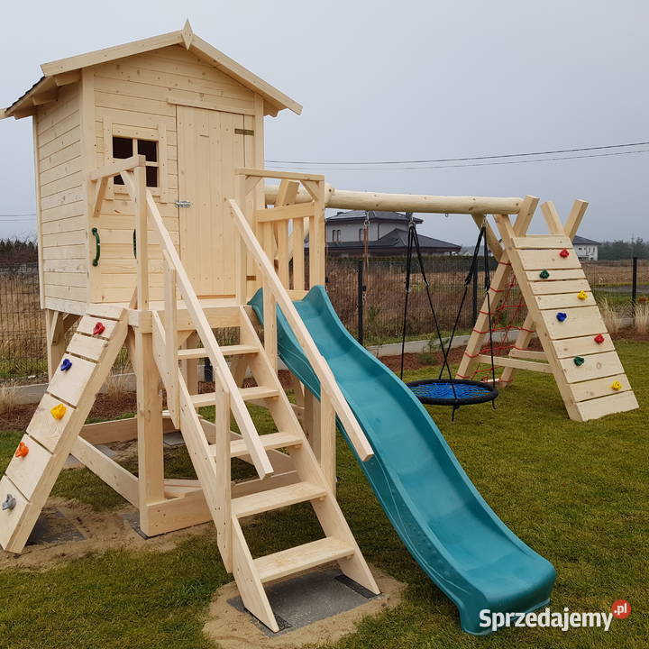 Plac zabaw Krzyś domek dzieci montaż pomorskie Gdańsk sprzedam