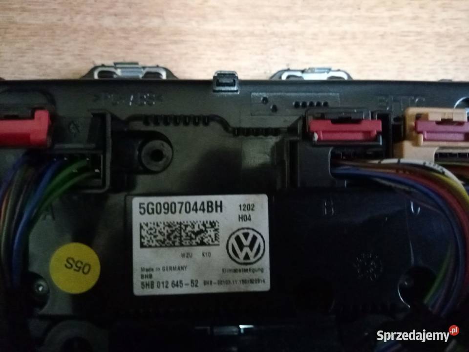 Panel klimatyzacji vw golf 7 Panele sterowania, przełączniki Krotoszyn