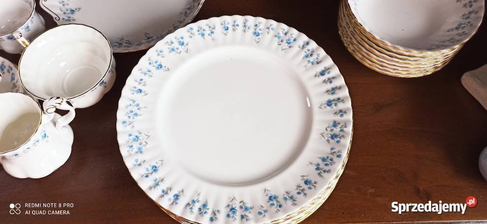 Miseczka Memory Zane Royal Albert Niezapominajki Porcelana i szkło Gdańsk sprzedam