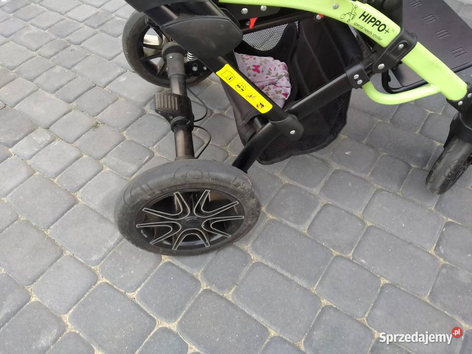 Wózek specjalny hippo dziecka niepełnosprawnego zielony Przasnysz