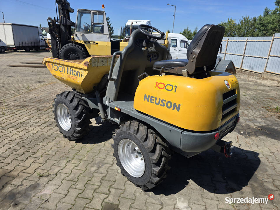 Wozidło NEUSON 1001 4x4 ładowność 1000 YANMAR warmińsko-mazurskie Rudolfowo