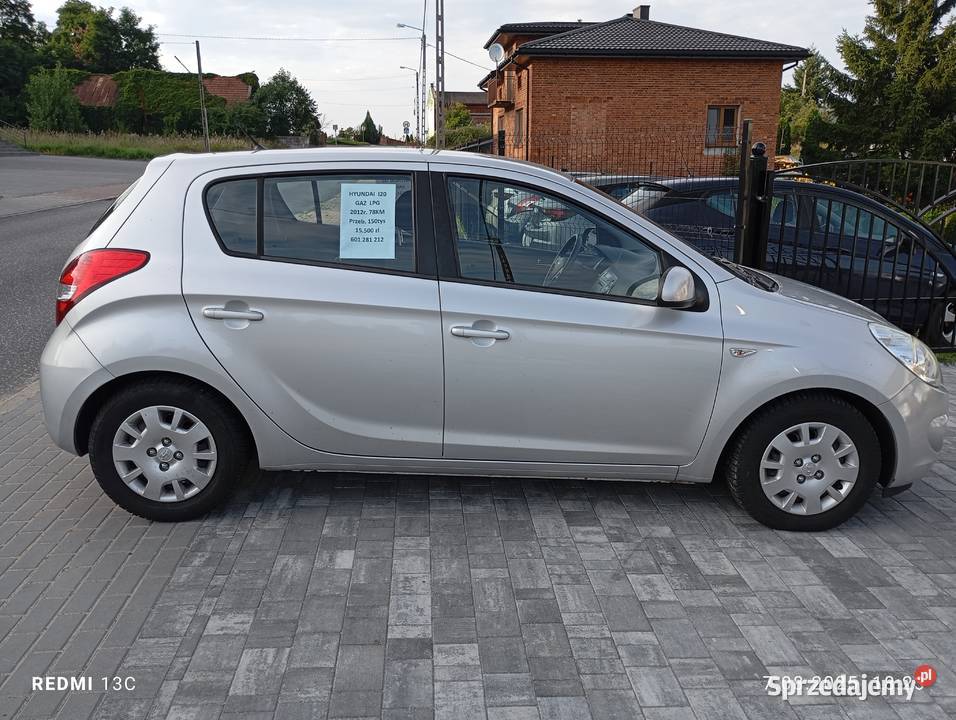 Hyundai I20 2012 Benzyna LPG Gaz Sekwencja Łęczyca