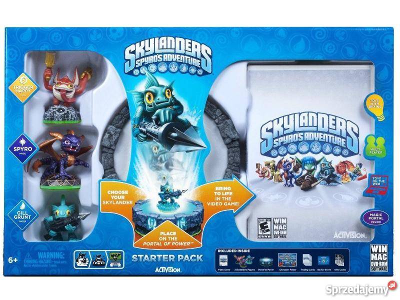 Skylanders Spyros Adventure Starter Pack na PC Gry Poznań