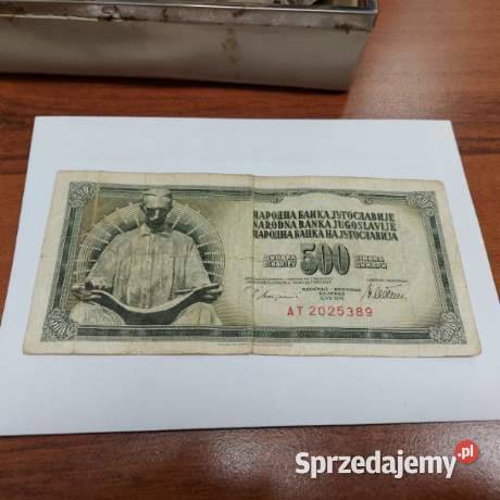 Banknoty DINARY Nowa Sól sprzedam