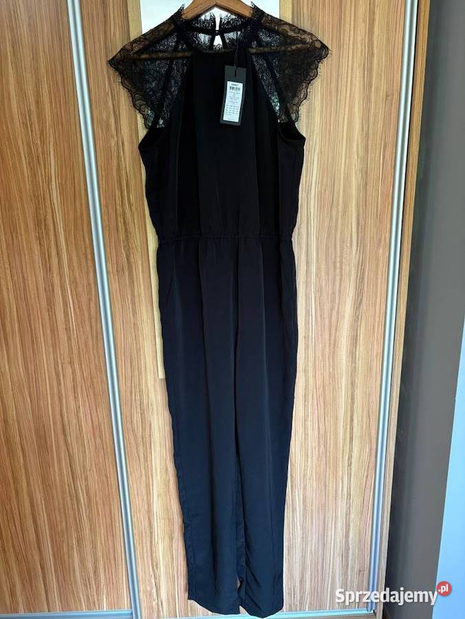 ONLY czarny elegancki kombinezon r 38 Kalwaria Zebrzydowska