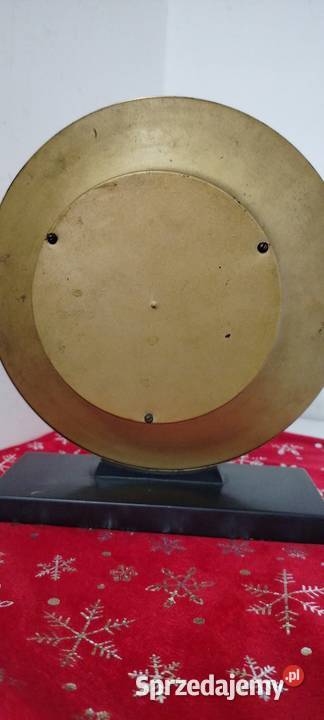 Zegar kominkowy JUBILER art deco metal