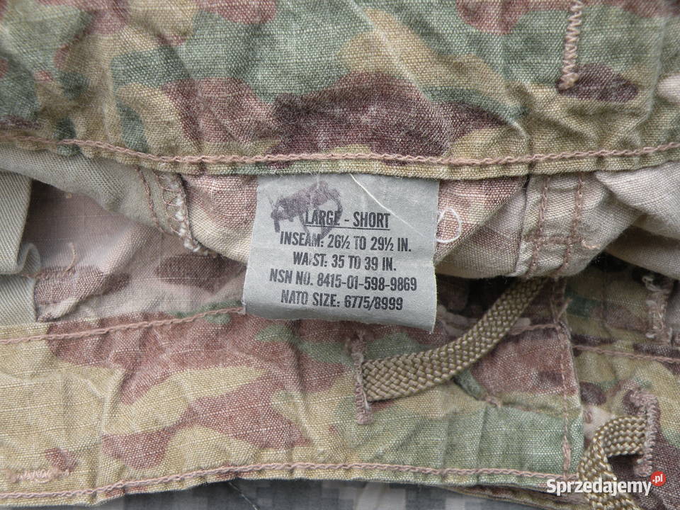 Spodnie FRACU multicam large short Wrocław