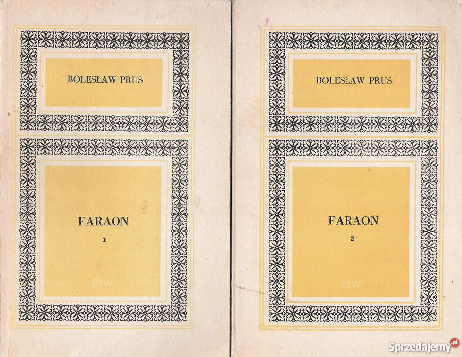 Faraon B Prus 2 tomy Puławy