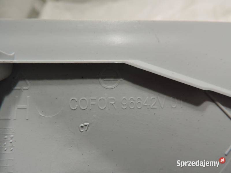 Opel Corsa F osłona słupka lewa tył 96642V01 osobowe Motoryzacja