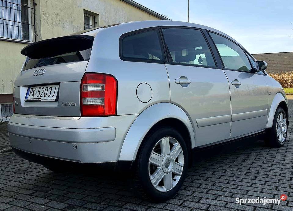 Audi A2 14TDi Dobra 4L100 Klima Bez Korozji Pleszew sprzedam