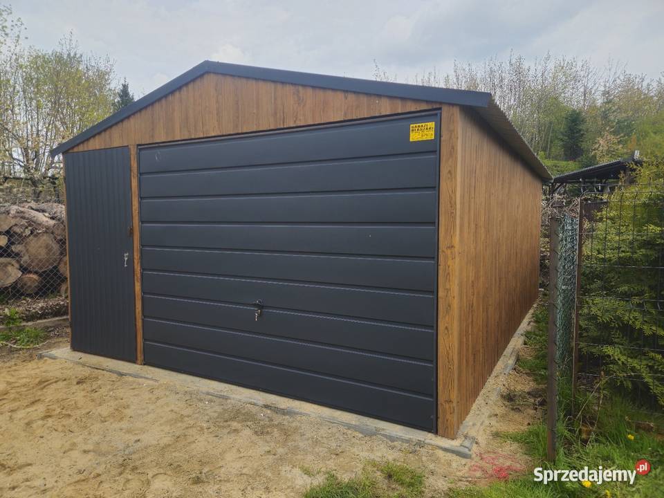 4x6 Garaze Blaszane Garaż Blaszany Blaszak Chorzów
