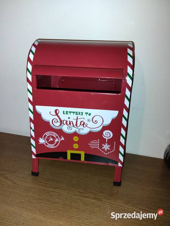 Skrzynka na Listy do Mikołaja Boże Narodzenie Krzesin