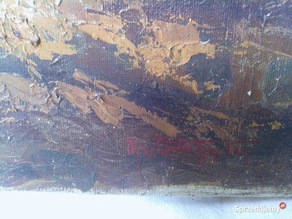 Obraz olejny bez ramy Lublin