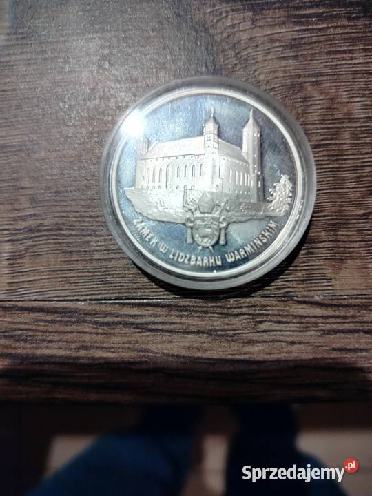 Srebrna Moneta kolekcjonerska 20 z 1996r zamek w Inowrocław