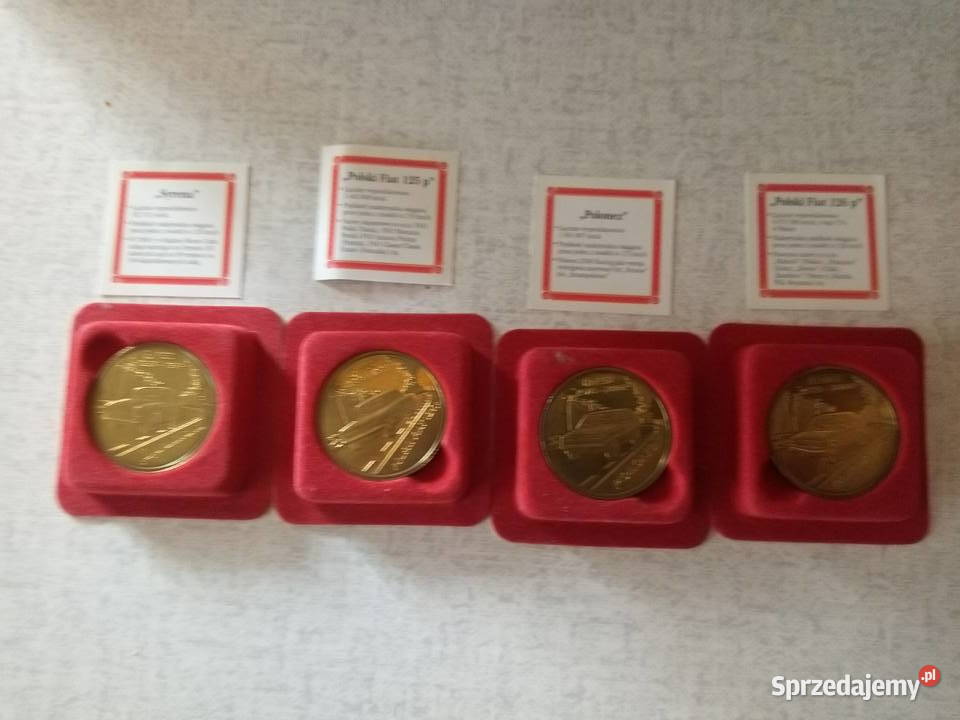 Monety Orlen kolekcja samochodowa PRL Warszawa