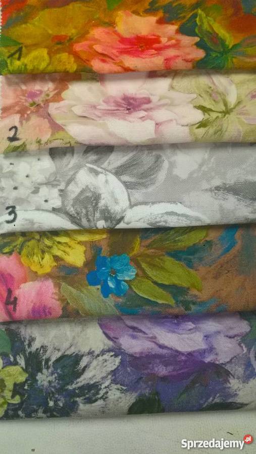 Ławka Pufa Kwiaty 80x40