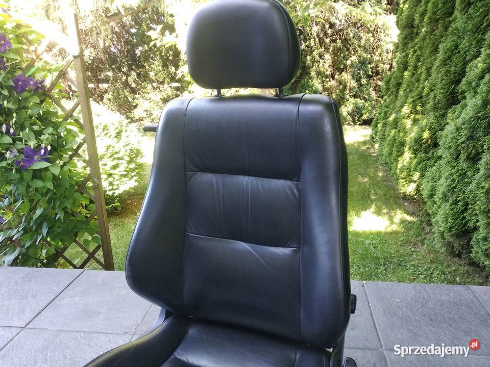 Opel Astra G fotele przednie skórzane grzane osobowe łódzkie Sieradz
