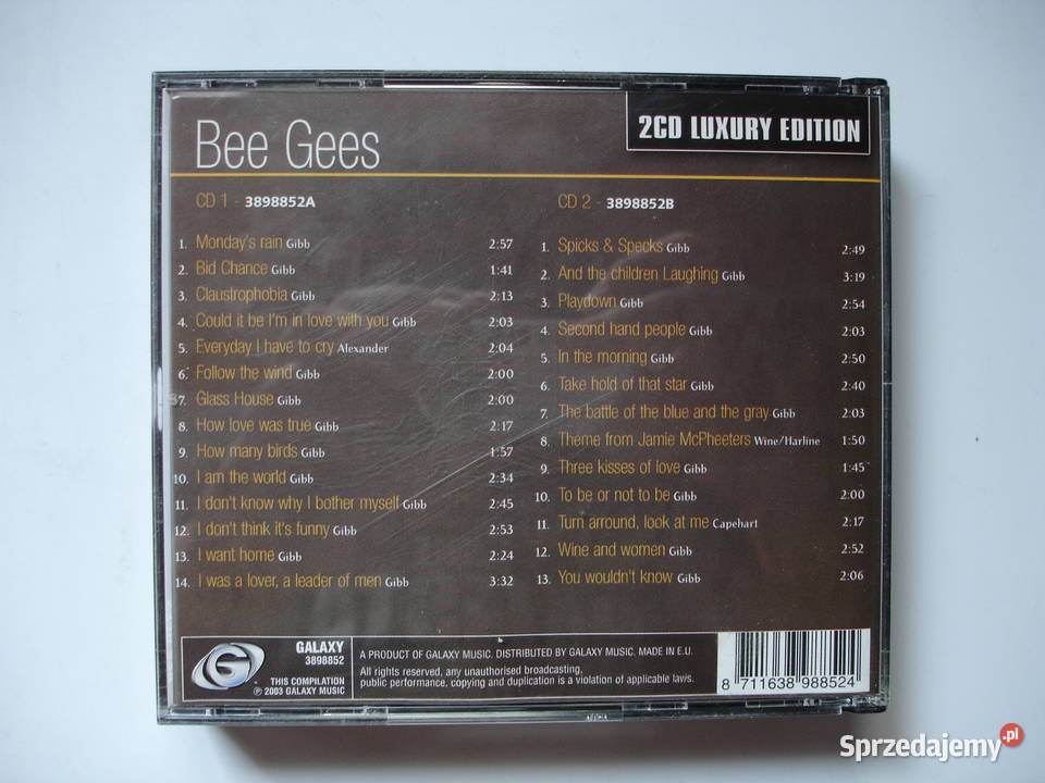 BEE GEES Bee Gees 2 CD