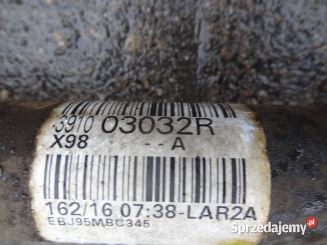PÓŁOŚ LEWA RENAULT CLIO IV 15 DCI Półosie