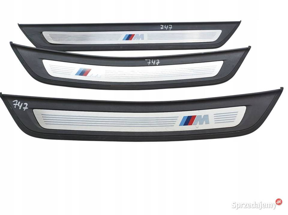 OSŁONA PROGU LEWY PRZÓD PRAWY LEWY TYŁ KPL Bmw