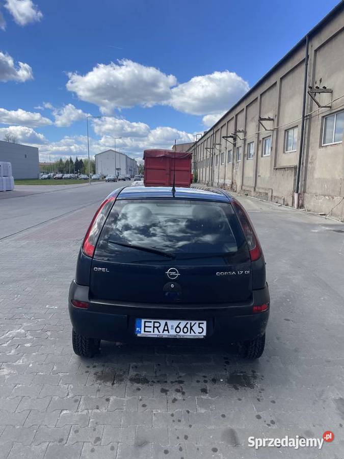 Opel Corsa 2002 Rok produkcji 2002 Radomsko sprzedam