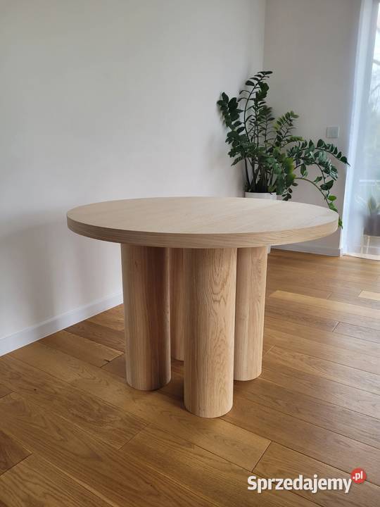 DĘBOWY STÓŁ QUADBASE AKANT Meble 120cm Gierałtowiczki
