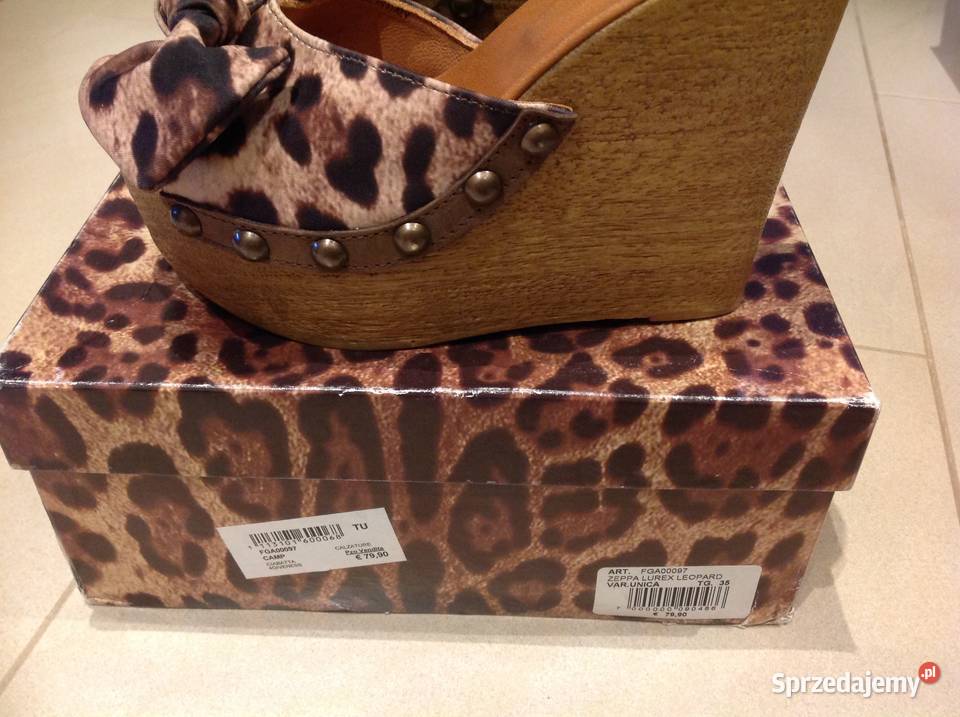 Klapki Damskie 4 Giveness 35 platforma NOWE Sandały i klapki Nowa Sól