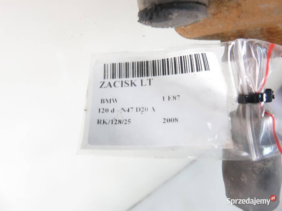 ZACISK LEWY TYŁ BMW 1 E87 120 d 177 N47 D20 A