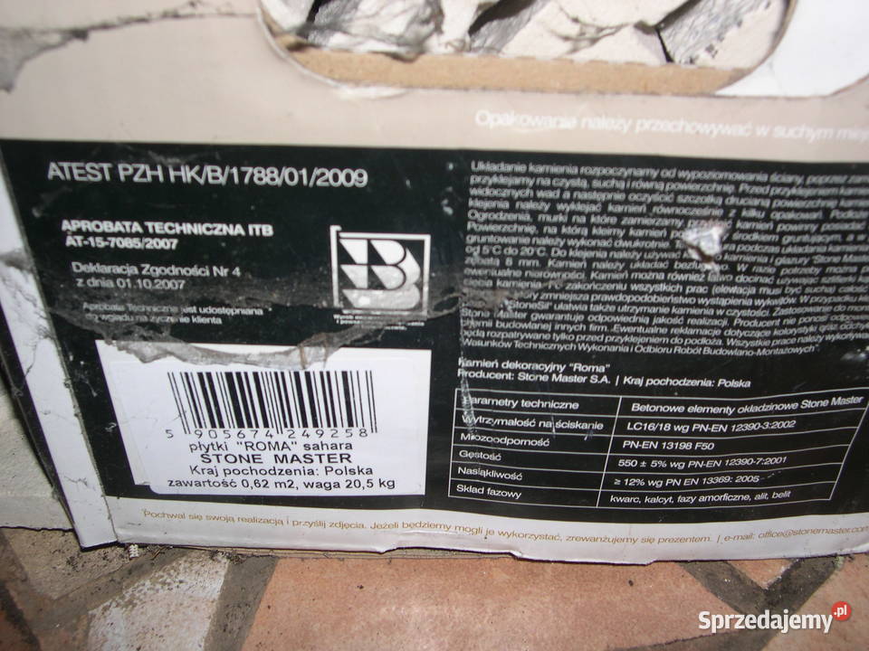 Kamień sztuczny okładzina ścienna Dekoracje i ozdoby zachodniopomorskie Szczecin