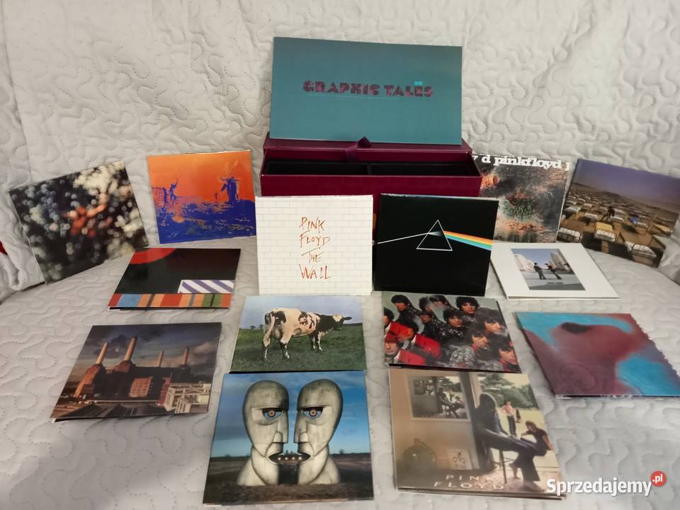 Pink Floyd zestaw box 14 16 albumów CD Płyty i kasety