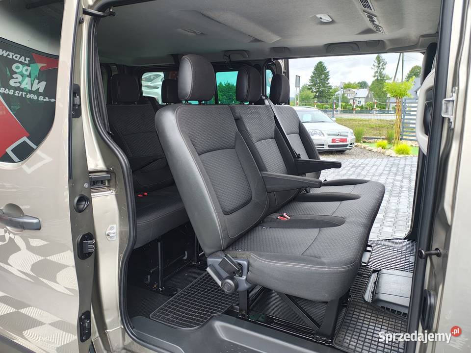 Opel Vivaro L2H1 WERSJA DŁUGA 2X drzwi przesuwne lakier metallic
