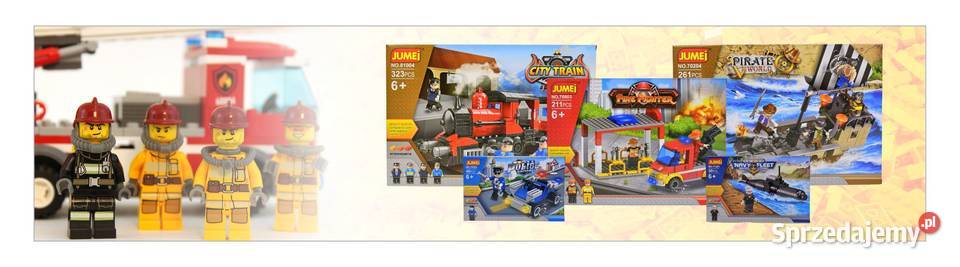 Klocki Jumei PIRACI 261 elementów 38 x 26 Poznań