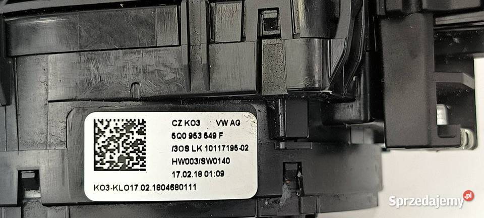 PRZEŁĄCZNIK ZESPOLONY SKODA OCTAVIA III Lipno